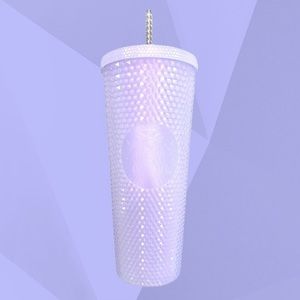 STARBUCKS🦄 2021 HOLIDAY ICY WHITE LILAC TUMBLER LIMITED 💜CHRISTMAS 💜VENTI💜